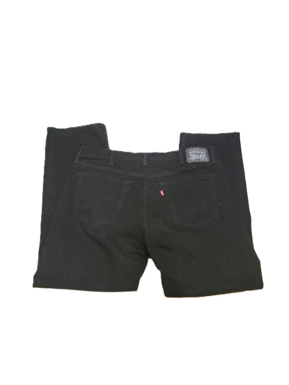 Levis 559 Relaxed Straight Jeans Mens 40x32 Black Denim 00559-0239